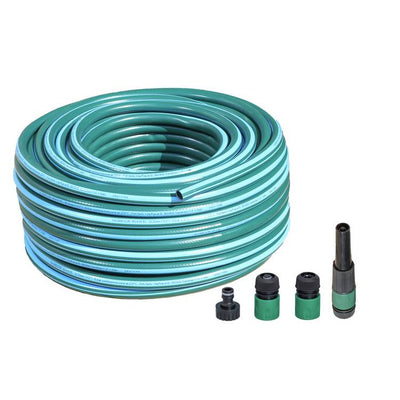 Argos McGregor Heavy Duty Reinforced Hose Set 50m- Buy online at McGrocer