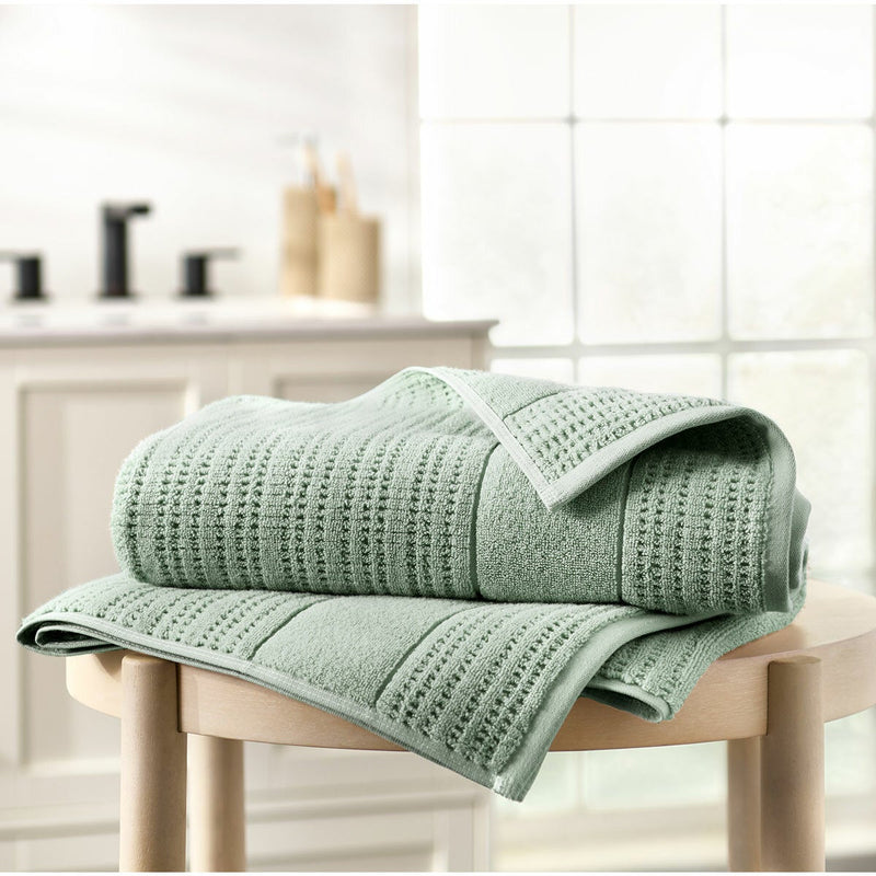 Loftstyle 100% Cotton Green Bath Sheet