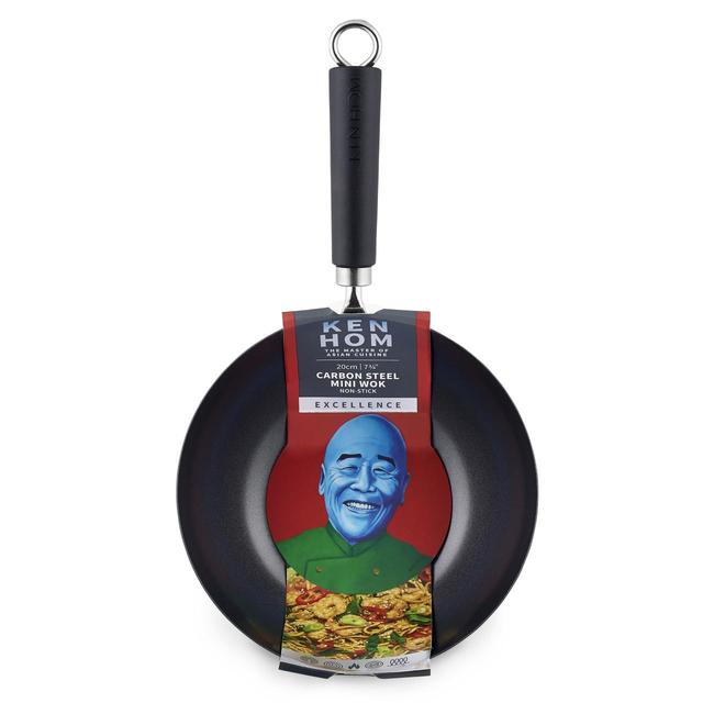 Ken Hom Excellence Carbon Steel Mini Wok GOODS M&S   