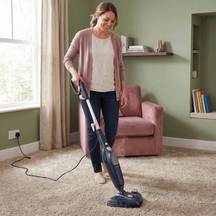 Beldray black detergent steam cleaner 2.8kg - British product