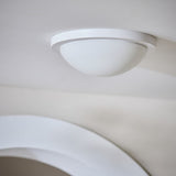 Argos Home bathroom ceiling light white 28cm, UK version