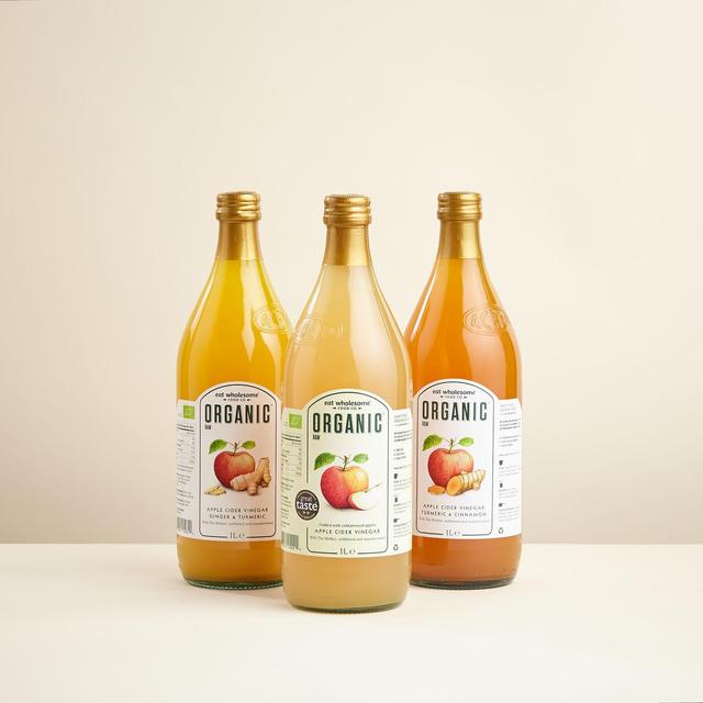 Eat Wholesome Organic Ginger & Turmeric Raw Apple Cider Vinegar   1L GOODS M&S   