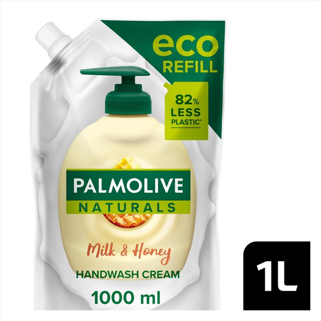 Palmolive Milk & Honey Liquid Hand Soap Doy Pack   1L