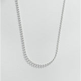Revere sterling silver oval belcher chain 22 inch - British product