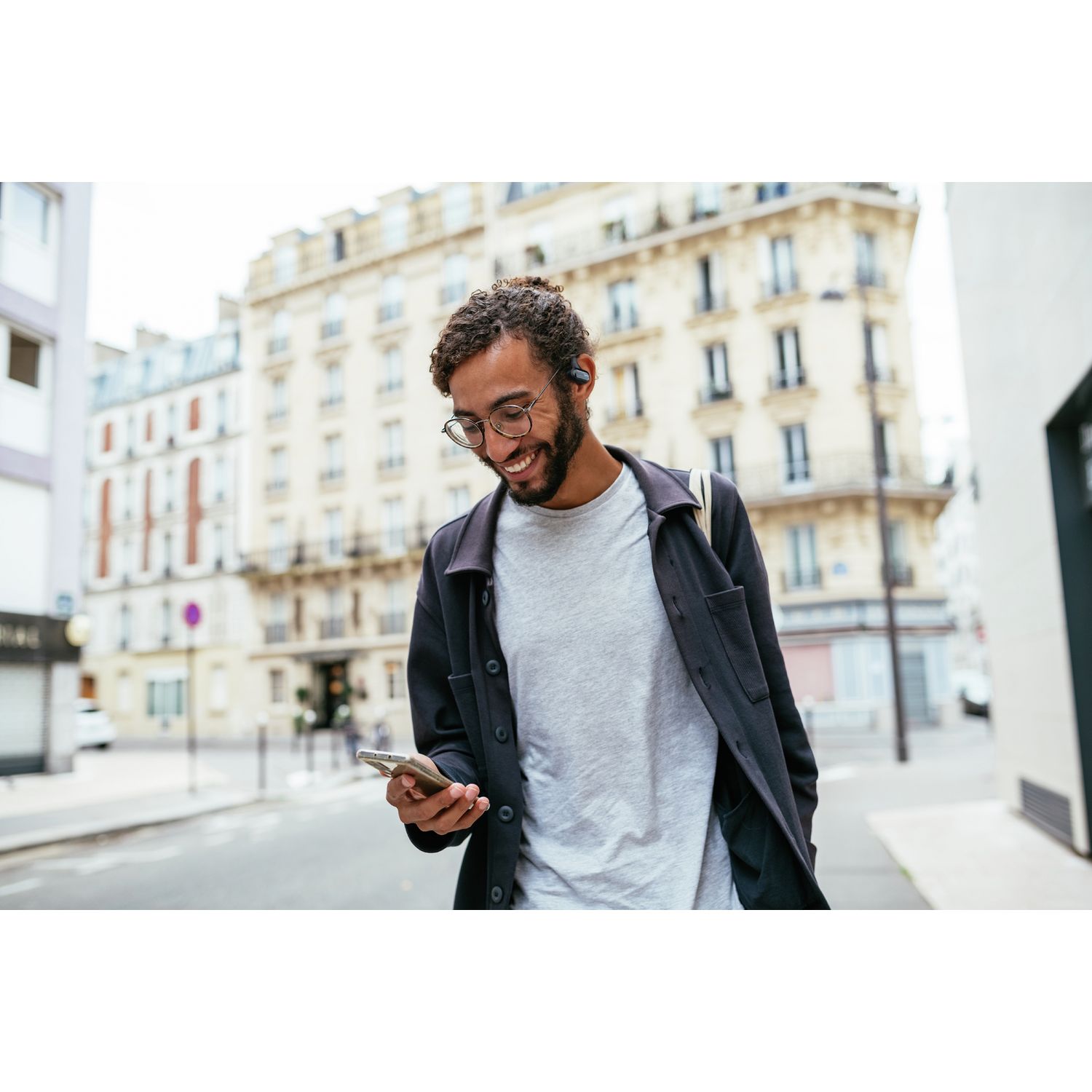 Belkin Soundform ClearFit open-ear wireless earbuds black - British product