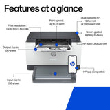 HP LaserJet Pro M209dw wireless mono laser printer, UK version