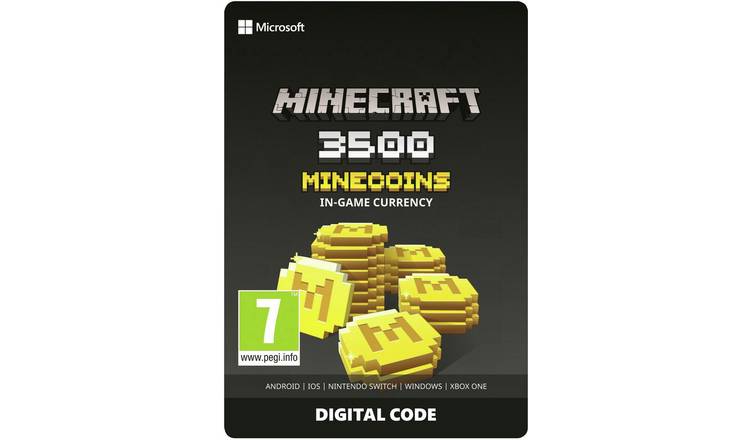 Microsoft Minecraft 3500 Minecoins Digital Download