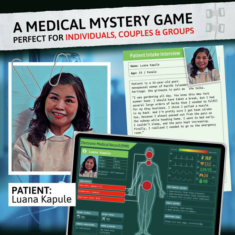Tomy Medical Mysteries cooperative board game - British product