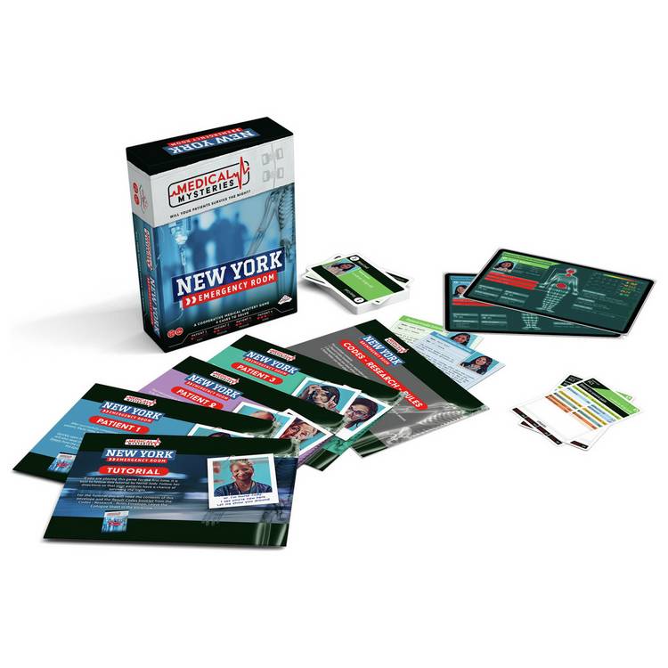 Tomy Medical Mysteries cooperative board game - British product