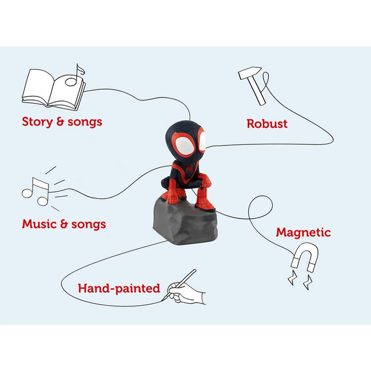 tonies Miles Morales audio figure 20cm, imported from the UK