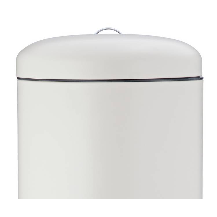 Habitat pedal bin matte cream 30 litre, UK version