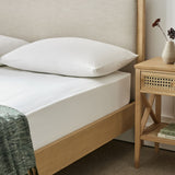 Habitat Polycotton Extra Deep White Fitted Sheet - Superking