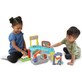 VTech Toot-Toot Drivers Repair Centre playset with dumper lorry - British product