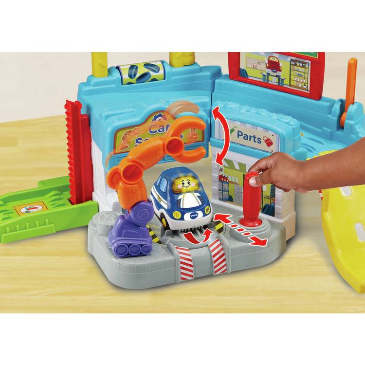 VTech Toot-Toot Drivers Repair Centre playset with dumper lorry - British product