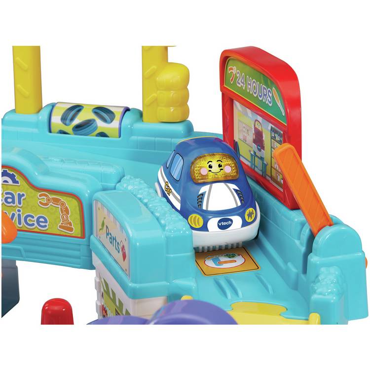 VTech Toot-Toot Drivers Repair Centre playset with dumper lorry - British product