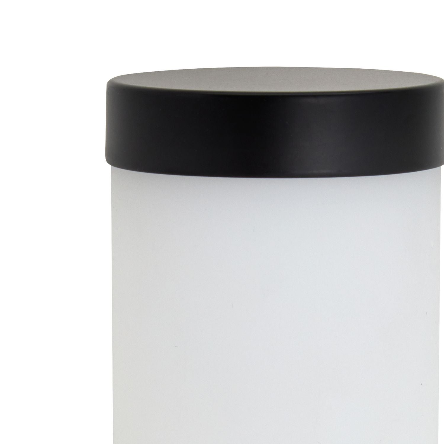 Argos Home Aspley opal glass bathroom wall light black (British brand)