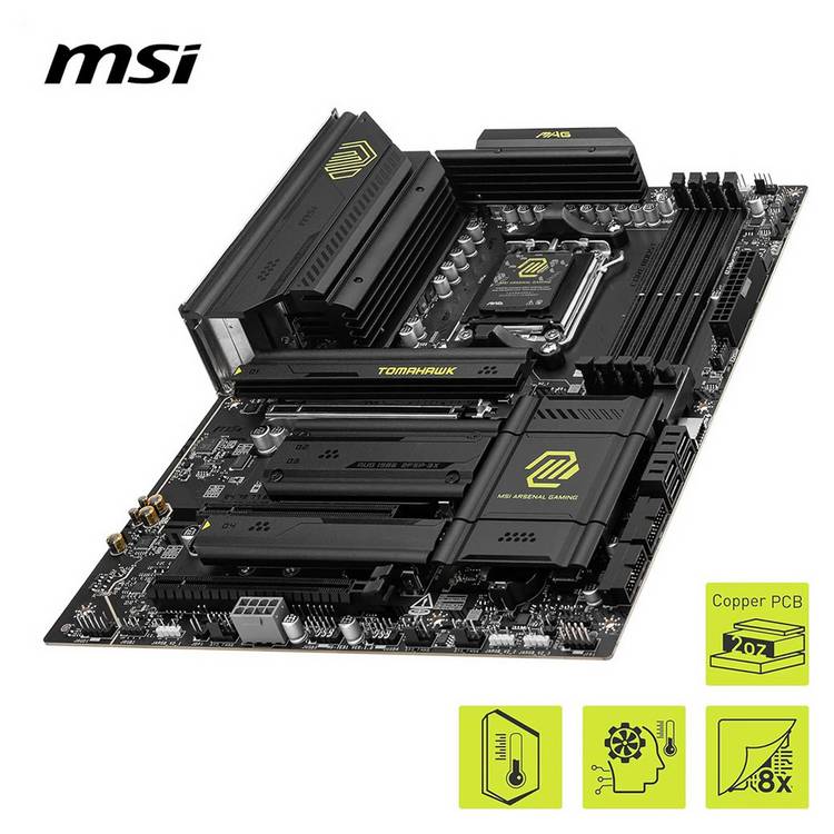 MSI MAG X870 Tomahawk Wi-Fi motherboard, imported from the UK