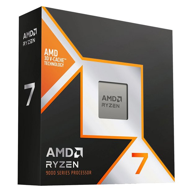 AMD Ryzen 7 9800X3D processor, UK version