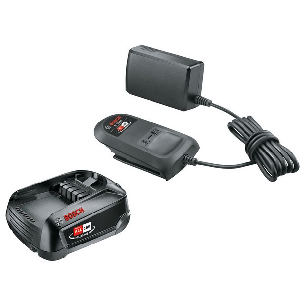 Bosch starter set 18V battery and charger 2.5Ah - British product