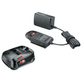 Bosch starter set 18V battery and charger 2.5Ah - British product