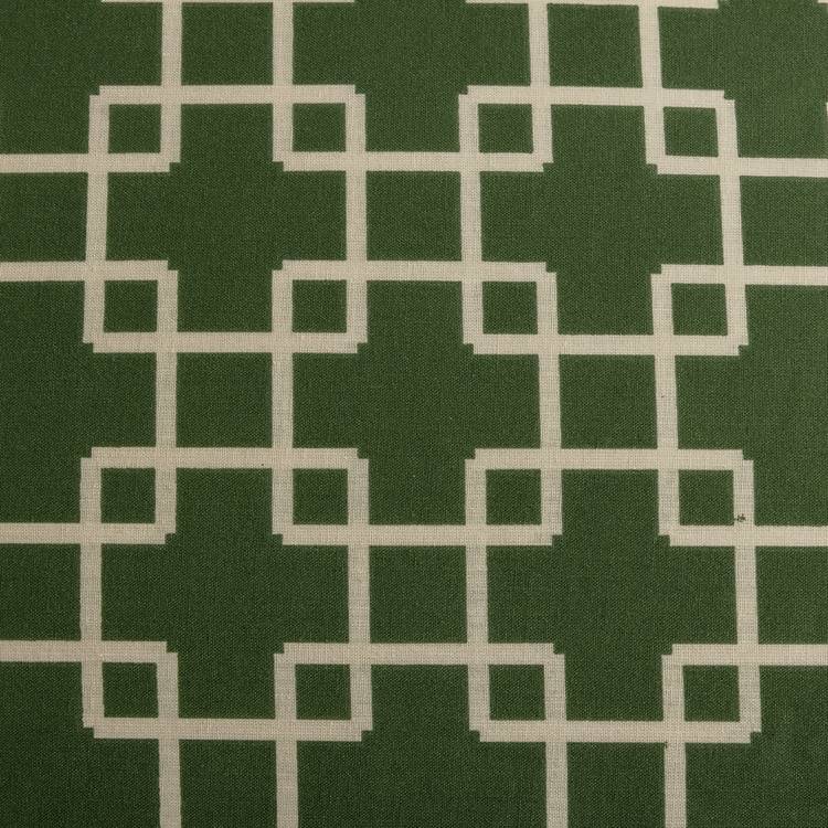 Habitat green single geometric bedding set, UK version