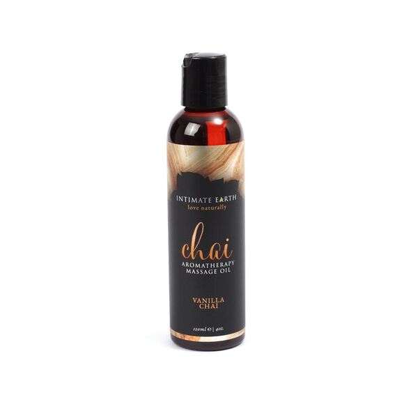 Intimate Earth Chai Vanilla massage oil 120ml - British product