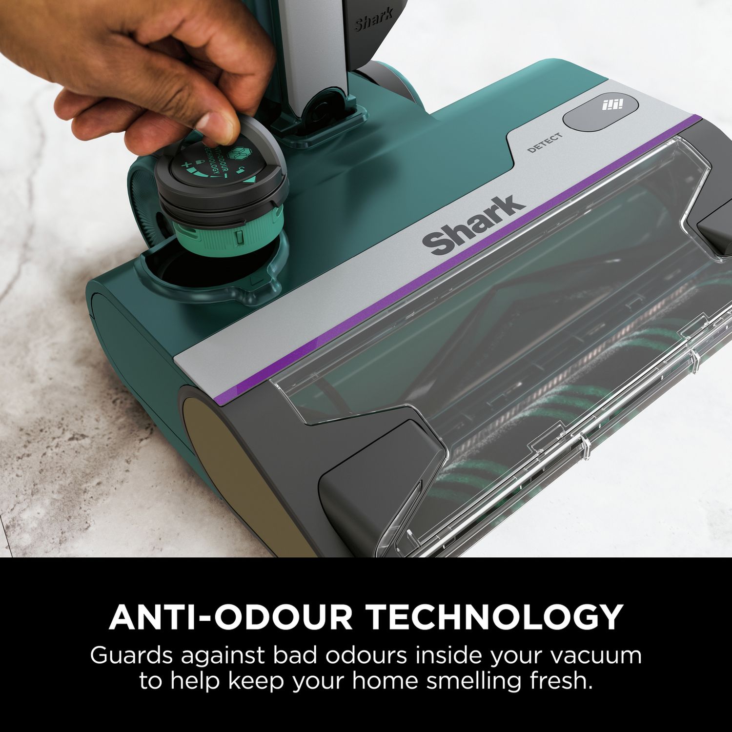 Shark PowerDetect corded stick vacuum cleaner, imported from the UK
