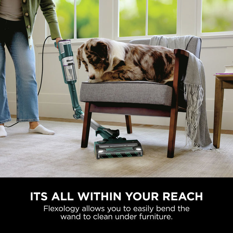 Shark PowerDetect corded stick vacuum cleaner, imported from the UK