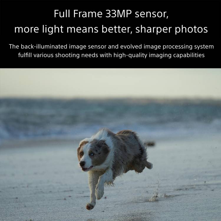 Sony Alpha 7 MK4 mirrorless camera body - British product