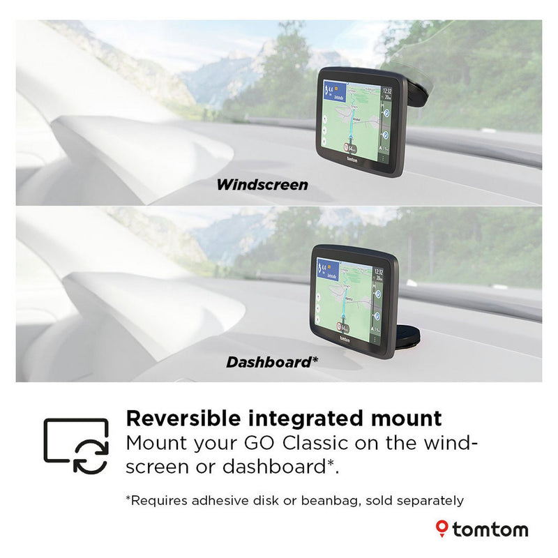 TomTom GO Classic 6 inch sat nav UK maps imported from UK