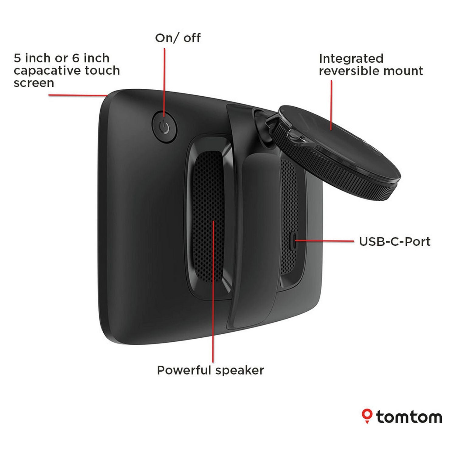 TomTom GO Classic 6 inch sat nav UK maps imported from UK