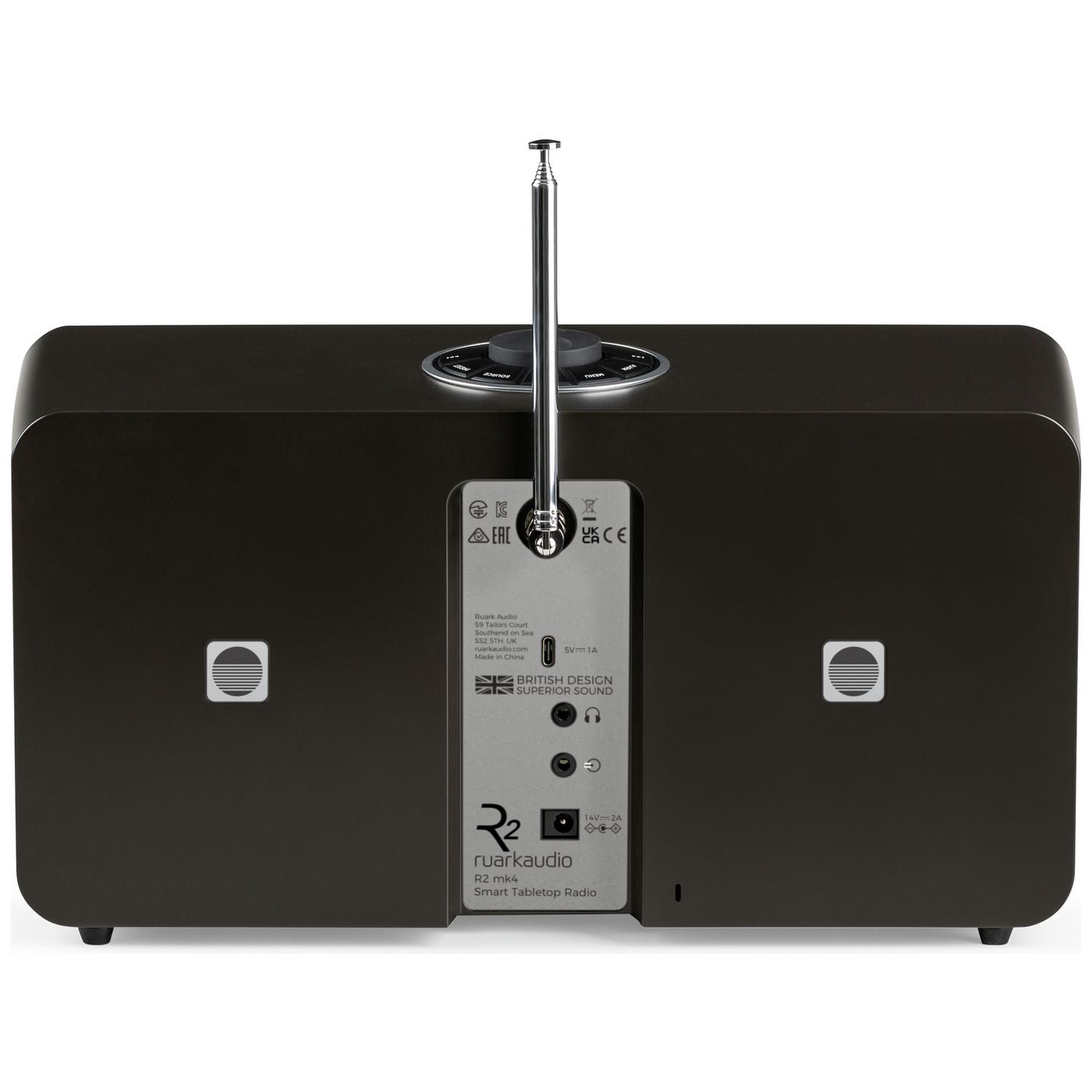 Ruark R2 DAB and internet radio in brown (British brand)