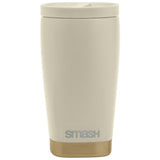 Smash travel coffee cup beige gold 350ml - British product