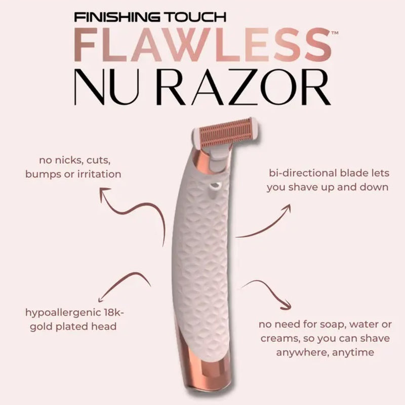 Flawless Nu Razor lady shaver gold (British brand)