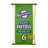 Penn State Sour Cream & Chive Multipack Pretzels 6 Pack   6 x 22g GOODS M&S   