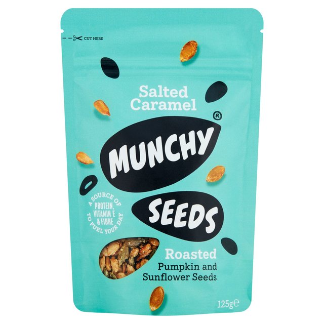 Munchy Seeds Salted Caramel Pouch   125g