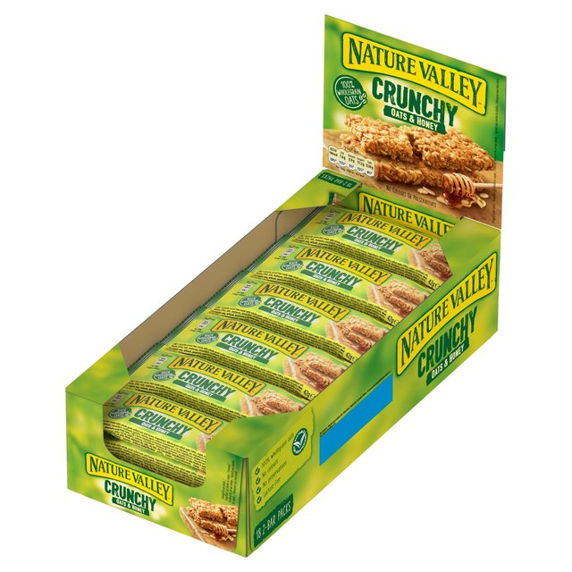 Nature Valley Crunchy Oats & Honey Cereal Bars   18 x 42g GOODS M&S   