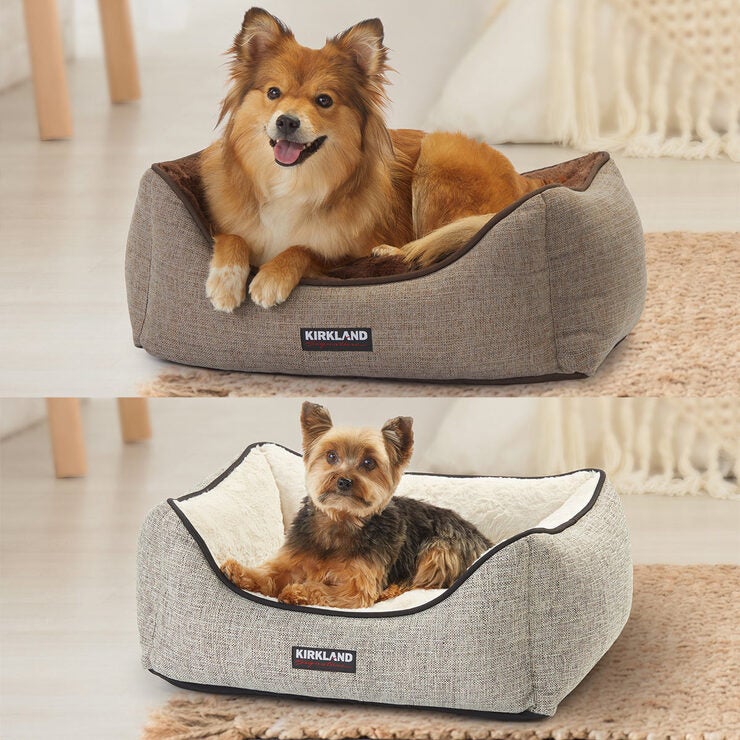 Kirkland Signature orthopaedic pet bed 21x25, imported from the UK