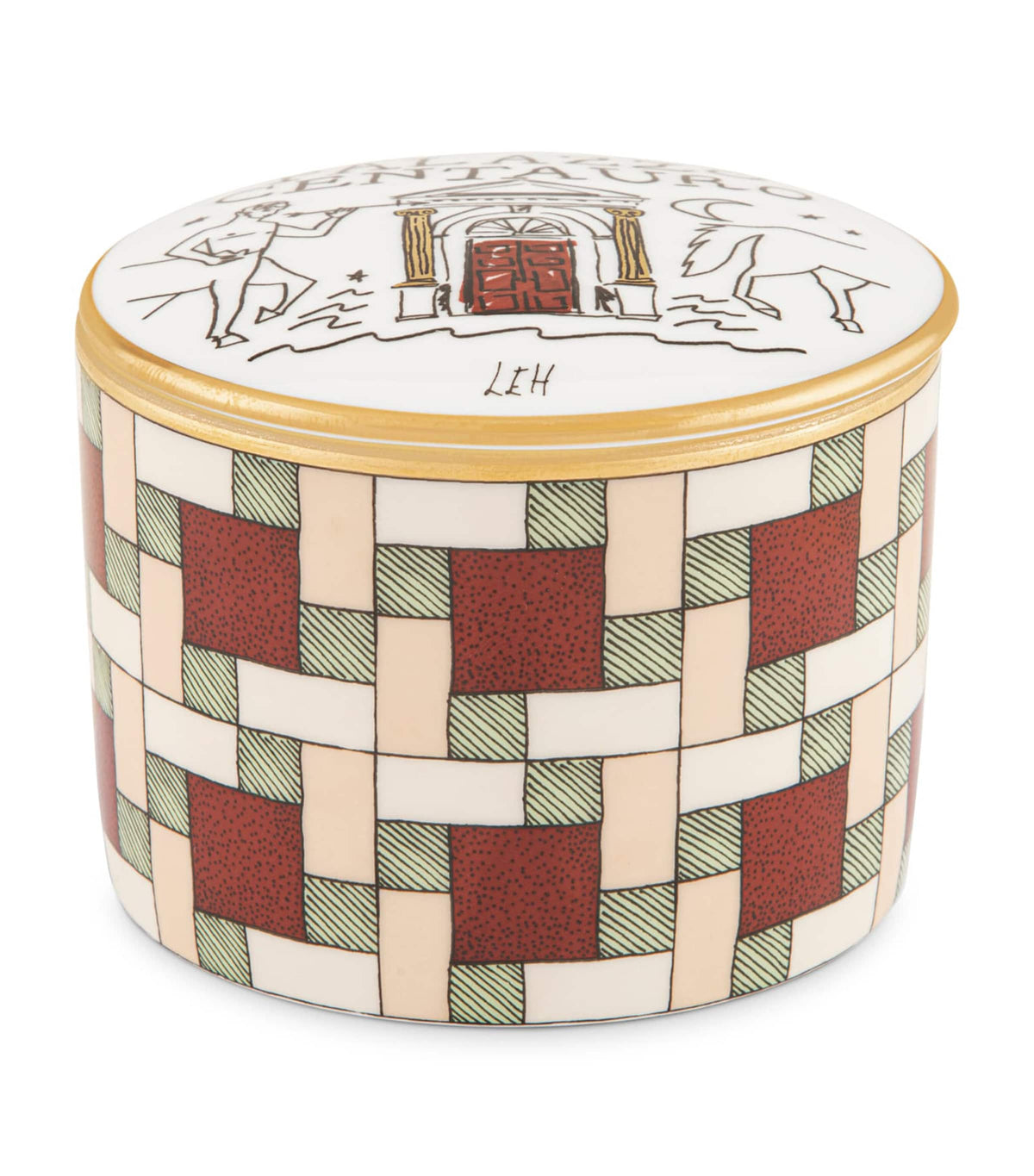 GINORI 1735 Palazzo Centauro jewellery box 8cm cube, UK version