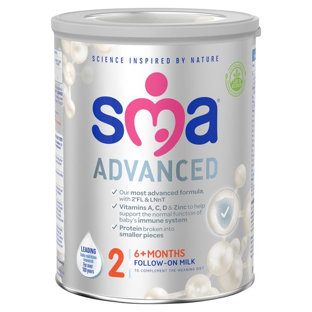 SMA Advanced 2 Follow-on Milk Powder 6 mths+   800g GOODS M&S   