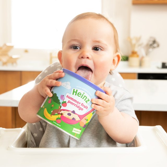 Heinz 6+mth First Steps Multigrain Cauliflower Broccoli & Cheese Porridge   200g GOODS M&S   