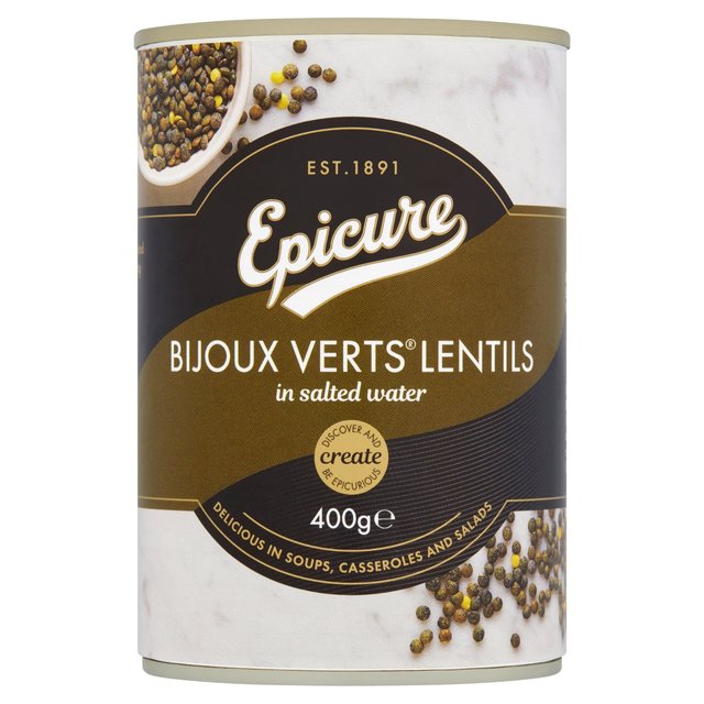 Epicure Bijoux Verts Lentils   400g