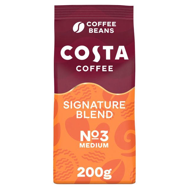 Costa Coffee Signature Blend Beans   200g GOODS M&S   