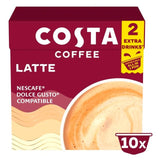 Costa Coffee NESCAFE Dolce Gusto Compatible Signature Blend Latte Pods   10 per pack GOODS M&S   