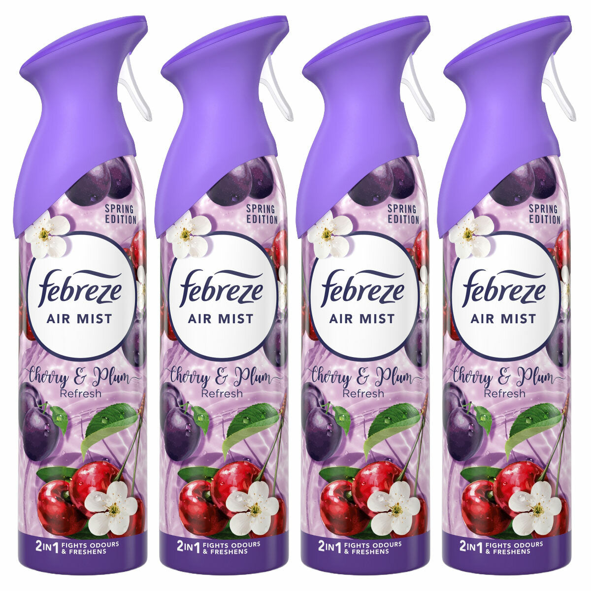Febreze Air Mist air freshener spray 4 x 185ml - British product