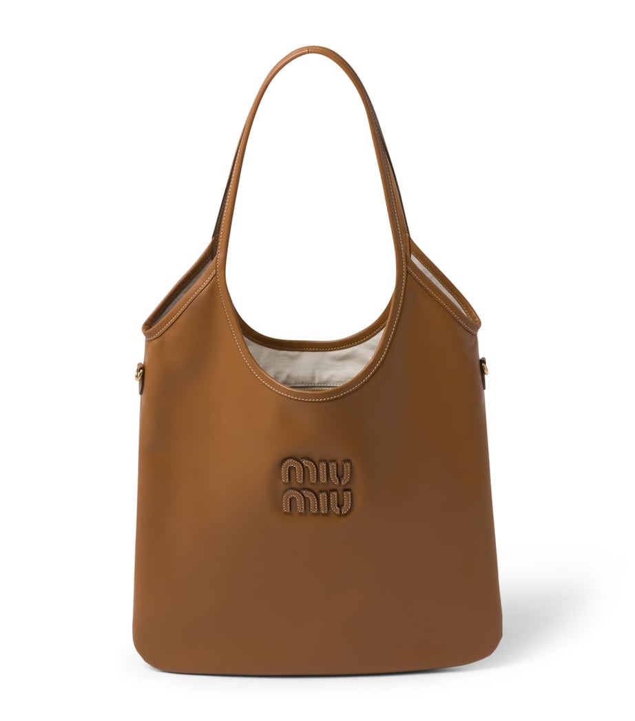 Miu Miu Ivy tote bag calf leather (British brand)