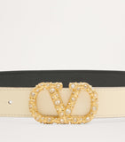 Valentino Garavani VLogo Signature belt 3cm, imported from the UK