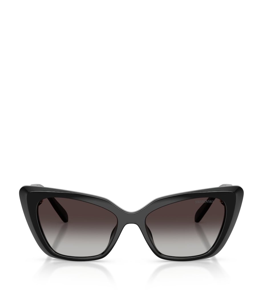 Swarovski cat eye sunglasses with crystal embellishments - British product
