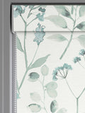 Next Isla Floral roller blind Duck Egg Blue - British product