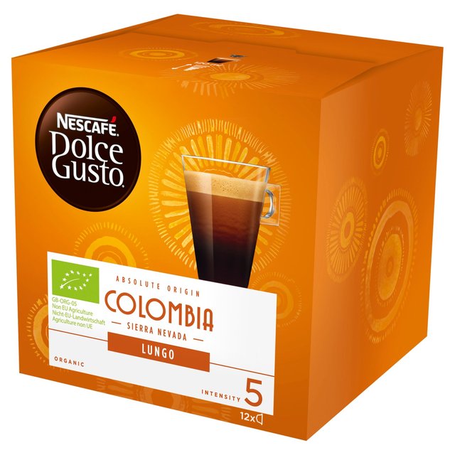 Nescafe Dolce Gusto Colombia Sierra Nevada Lungo Coffee Pods   12 per pack GOODS M&S   